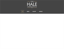 Tablet Screenshot of hale-construction.com